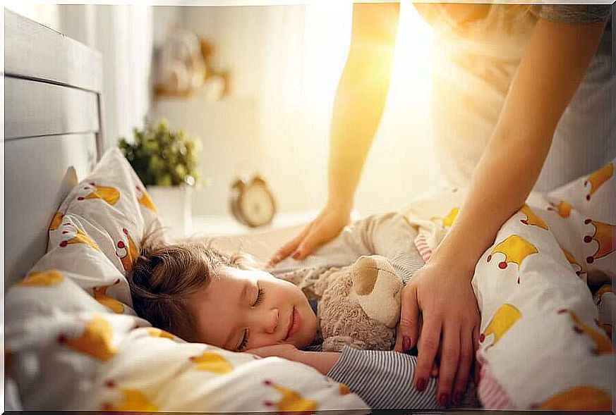 How can I help my child have less difficulty waking up early?