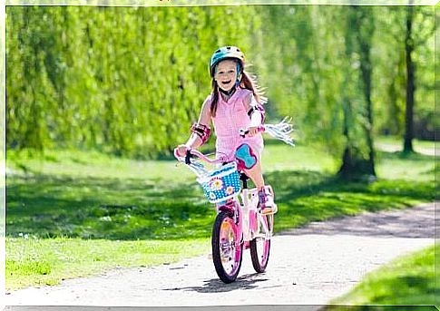 Why is it good to teach children to ride a bicycle?